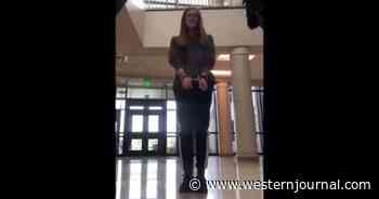Video: WY Student Arrested and Removed from School in Handcuffs After Refusing to Wear Mask in School