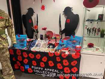 Poppies back in Blackburn's Mall as unit donated and decorated