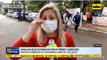 Guairá: Anulan elecciones en Félix Pérez Cardozo - ABC Color