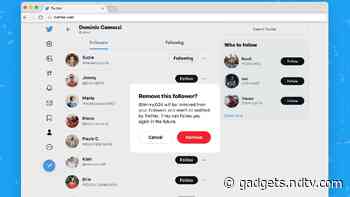 Twitter Adds New Feature to Remove Followers Without Blocking Them on Web