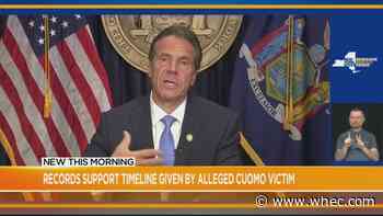 Records support timeline given by alleged Cuomo victim