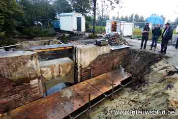 Restauratie van unieke sluisjes gestart: “Van levensbelang voor flora en fauna”