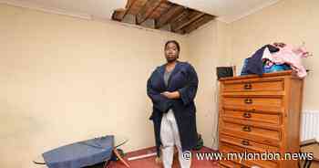 Family complained about ceiling leak only for it to collapse - My London
