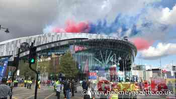 Flypast at Atlanta Falcons v New York Jets game in Tottenham - Hackney Gazette