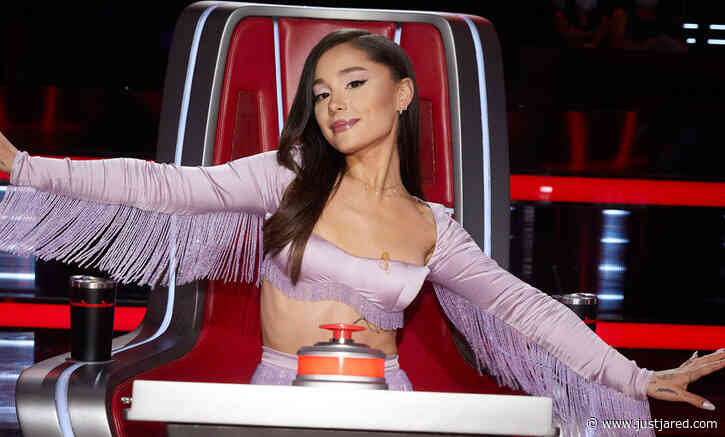 Ariana Grande Breaks Down in Tears While Eliminating First 'The Voice' Contestant