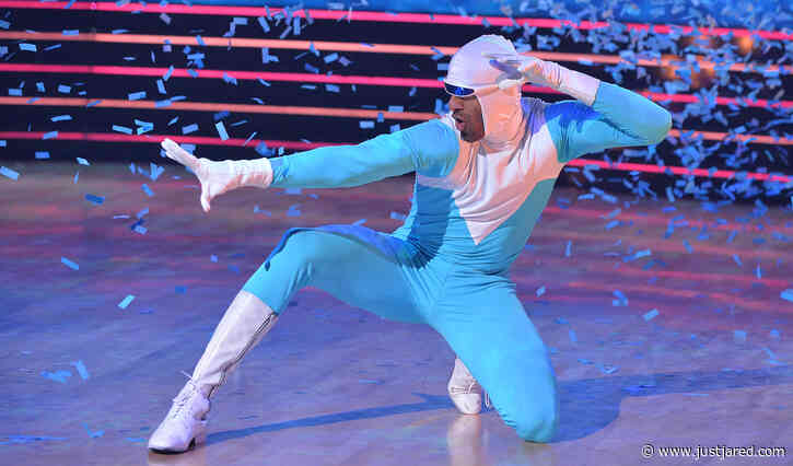 Matt James Turns Into Frozone from 'The Incredibles' for 'DWTS' Disney Heroes Night - Watch Now!
