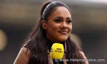 Alex Scott shows off her athletic figure in black bikini on secret holiday - HELLO!