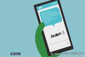 7.500 extra Antwerpse registraties na test BE-Alert