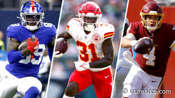 Los agentes libres para la semana 6 del Fantasy de la NFL: Devontae Booker , Darrel Williams para el inicio de - Marca Claro USA