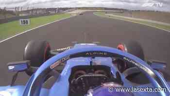 ¿Peineta de Fernando Alonso a Valtteri Bottas en los libres de Turquía? - LaSexta