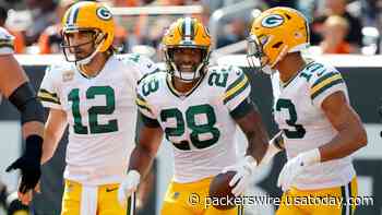 Packers RB A.J. Dillon shows reliable hands in win over Bengals - Packers Wire