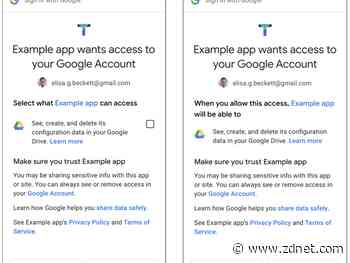 Google updates OAuth incremental authorization