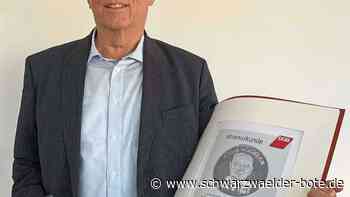 Ehrung für Betriebsrat Reinhard Mast: Höchste Auszeichnung, die der DGB vergibt