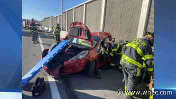 Troopers: Driver ticketed in crash that seriously hurt other driver on 390