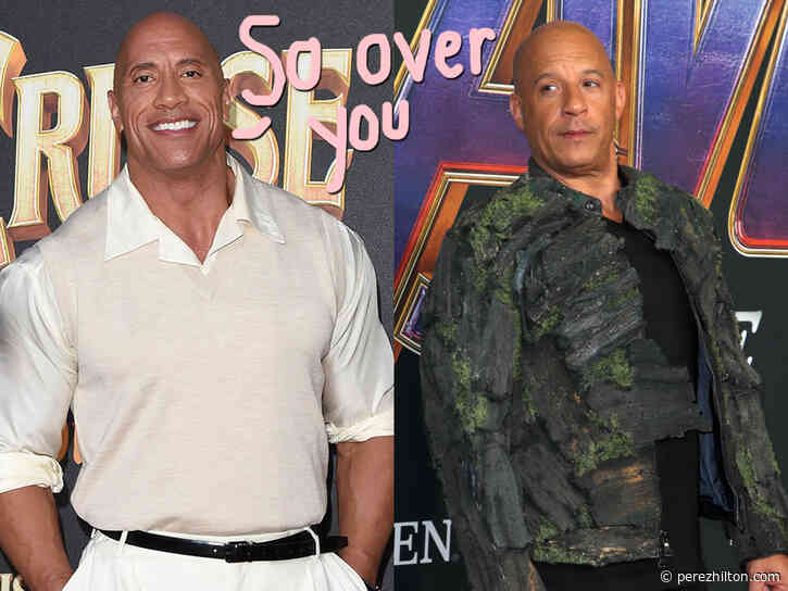 Dwayne 'The Rock' Johnson Thinks Vin Diesel Is 'Completely Full Of S**t'!