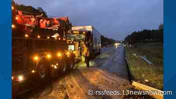 Man charged after York County tractor-trailer crash causes 200 gallons of fuel to leak
