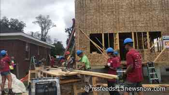 First responders build new Habitat for Humanity home in Suffolk
