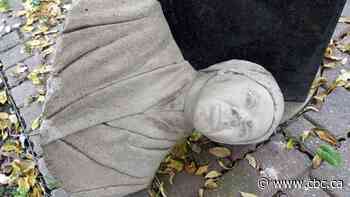Bust of Harriet Tubman at St. Catharines, Ont., church shoved over, face smashed