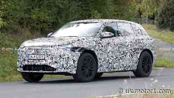 2023 Audi Q6 E-Tron spied up close with production body