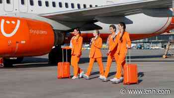 Airline trades skirts and heels for loose suits and sneakers