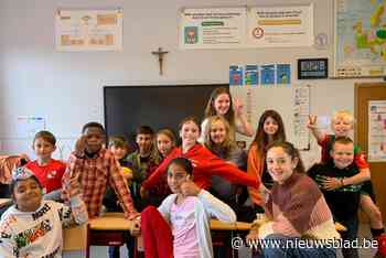 Kinderen VBS Nieuwland brengen hun favoriete sport naar school - Het Nieuwsblad