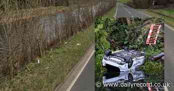 Falkirk Provost renews safety calls after car plunges into Forth and Clyde canal - Daily Record