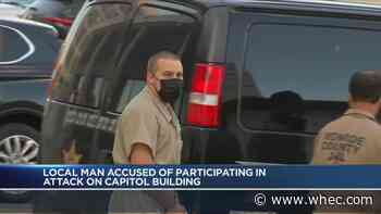 Detention hearing held for Hilton man arrested on federal criminal charges for Jan. 6 events at US Capitol