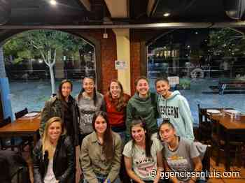 Cintia Ramírez se reunió con futbolistas puntanas que juegan en Buenos Aires - Agencia de Noticias San Luis