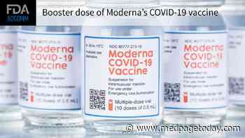 FDA Staff 'Meh' on Moderna Booster
