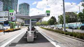 Melbourne's tram stops could soon be made from recycled plastic