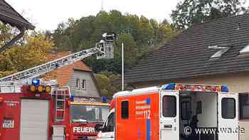 Marsberg/HSK: Wand in Wohnhaus stürzt ein - Feuerwehr befreit eingeklemmten Mann - Westfälischer Anzeiger