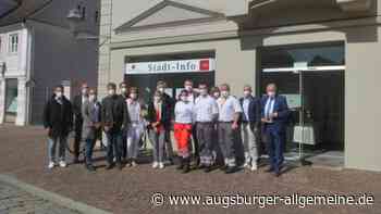 Corona-Teststation: Beteiligte ziehen zufrieden Bilanz - Augsburger Allgemeine