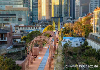 Flanieren auf der Bahnlinie / Parkgestaltung im südkoreanischen Busan - BauNetz.de