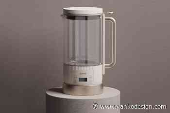 This minimal electric kettle's design has been inspired from iconic Roman architecture! - Yanko Design