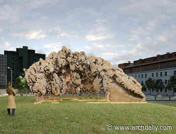 Installation Made of Mushrooms Wins 2022 Tallinn Architecture Biennale Competition - ArchDaily
