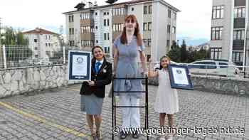 Guinness Buch kürt Türkin zur größten Frau der Welt
