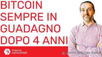 Chiunque ha tenuto bitcoin per 4 anni ci ha stra-guadagnato - Il Bitcoin