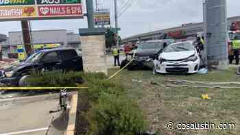 Emergency crews respond to multi-vehicle crash in South Austin - KEYE TV CBS Austin
