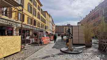 Modena, in piazza XX Settembre un nuovo cantiere crea disagi e proteste tra i commercianti - La Gazzetta di Modena