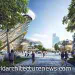 Architectural trio for Hangzhou Wangjiang New Town masterplan
