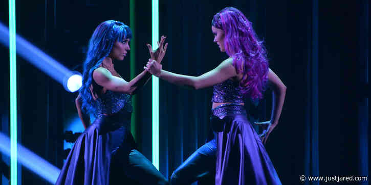 JoJo Siwa Dances A 'Descendants' Inspired Duel With Jenna Johnson on 'Dancing With The Stars' Villains Night - Watch!