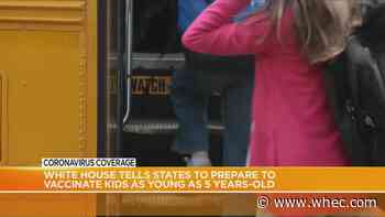 White House tells states to prepare to vaccinate kids as young as 5