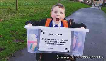 6-year-old presented with national award to celebrate positive community work - St Helens Star