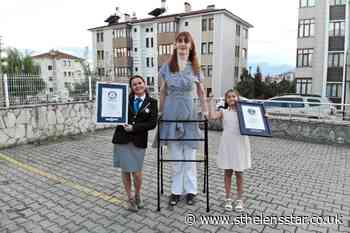 Turkish woman who is over 7ft named tallest in world - St Helens Star