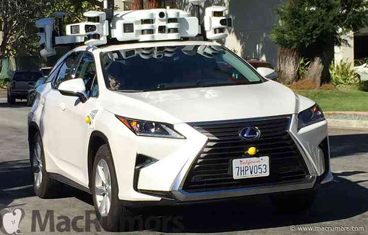 Apple Self-Driving Car Needed a Realignment After Clipping Curb in Autonomous Mode