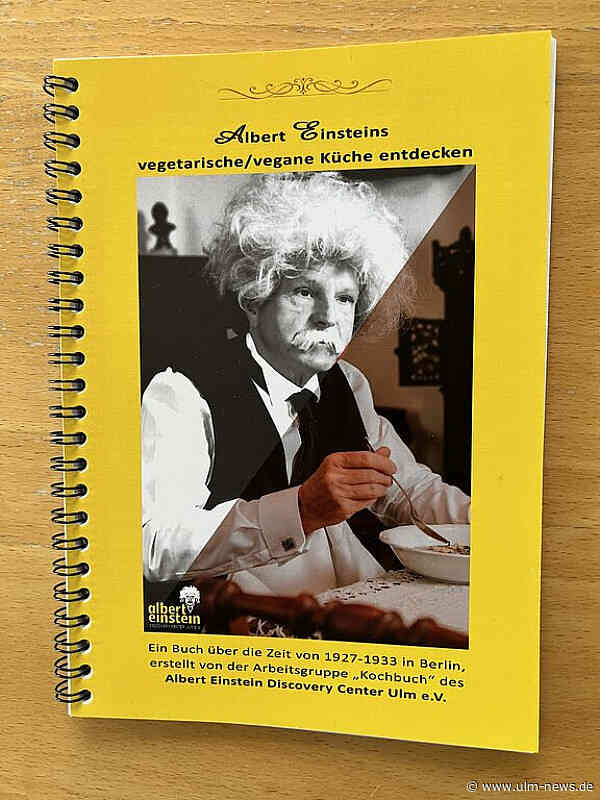 Kochbuch mit vegetarischen und veganen Lieblingsrezepten von Albert Einstein