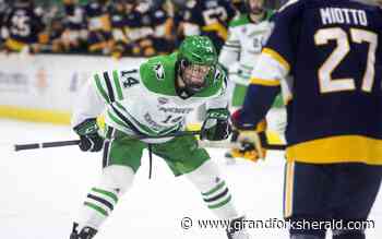 Jasper Weatherby among 16 former UND players on opening-day NHL rosters - Grand Forks Herald