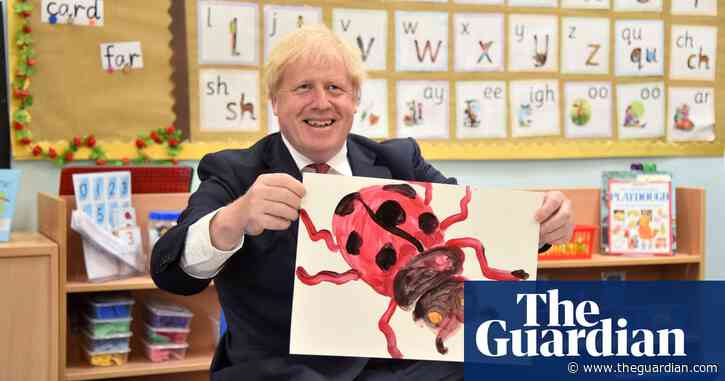 Portrait of the artist: critics cast doubt on Boris Johnson holiday snap