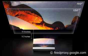 XGIMI Aura ultrashort throw 4K laser projector