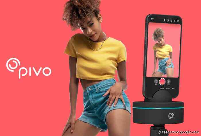 Pivo Pod X auto tracking phone tripod mount hits Kickstarter